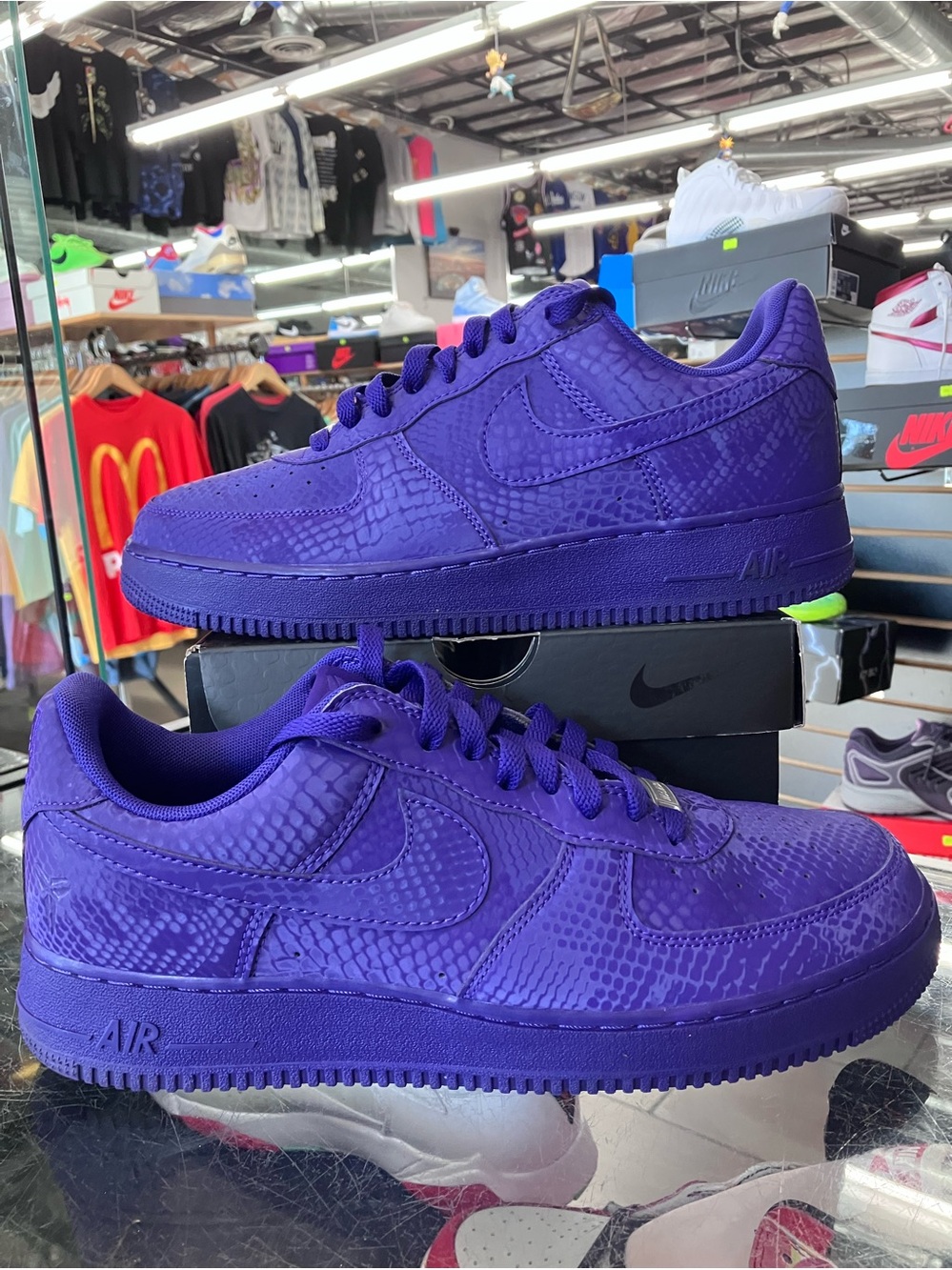 Nike Air Force 1 Low Kobe Bryant Court Purple Size 11